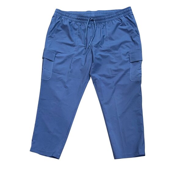 The North Face Pants - The North Face Never Stop Flash Dry Cargo Pants XXL Blue Adjustable Waist Ankle
